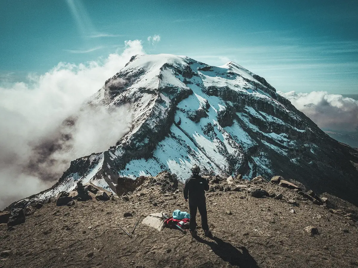 Cabeza Iztaccíhuatl (5000 msnm)